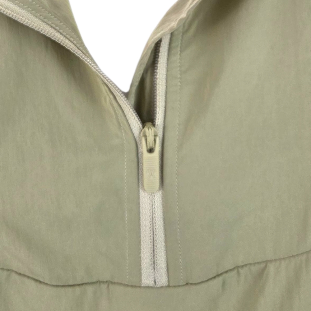 Lululemon Evergreen Anorak Packable Jacket Pullover Womens 8 Green Windbreaker - Picture 5 of 16